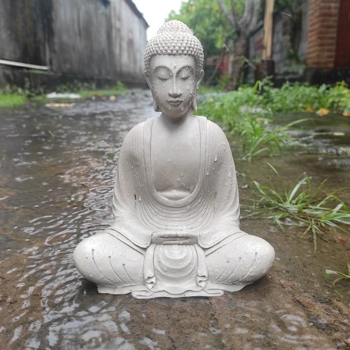 Patung Buddha/Patung Budha/Patung Buda Resin/Fiber/Hiasan Akuarium Original Dan Terlaris