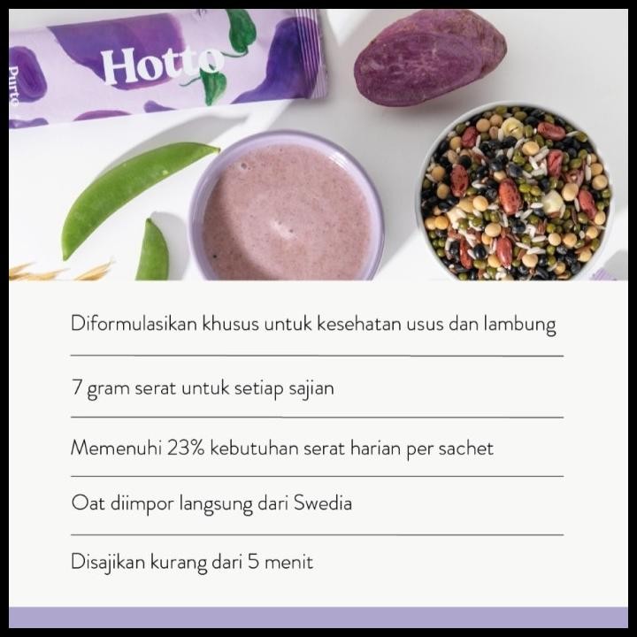 

Hotto Purto Superfood Multigrain Purple Potato Meal Replacement Diet Original Best Seller