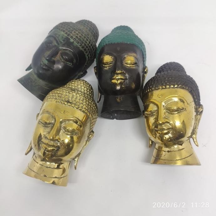 Budha Perunggu/Patung Perunggu/Budha Bronze/Patung Budha Antik Elegan2 Original Dan Terlaris