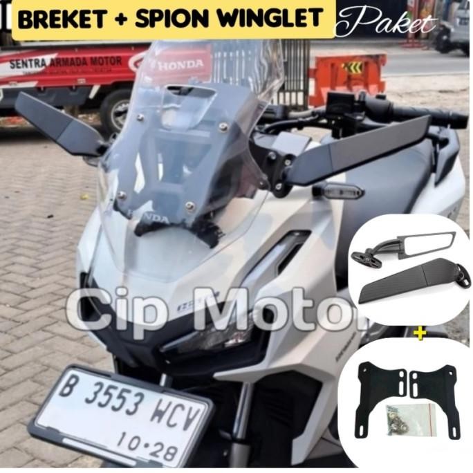 Breket Spion Adv 160 Adv 150 Paket Spion Winglet Original Dan Terlaris