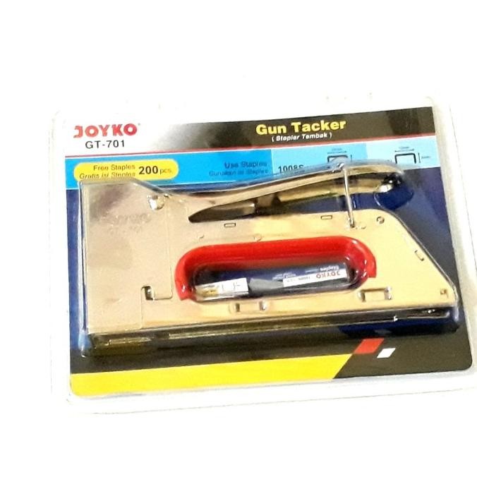 

GUN TACKER (STAPLER TEMBAK) JOYKO GT-701 ORIGINAL DAN TERPERCAYA