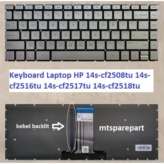 PROMO Keyboard Laptop HP 14s-cf2508tu 14s-cf2516tu 14s-cf2517tu 14s-cf2518tu