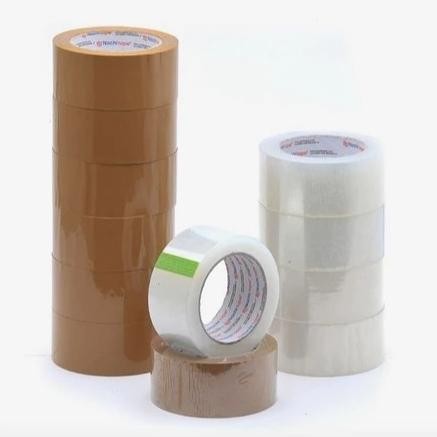 

[Good] 6PCS (1 SLOP) LAKBAN 2 INCH BENING/COKLAT SUPER MURAH 45MMX90 YARD