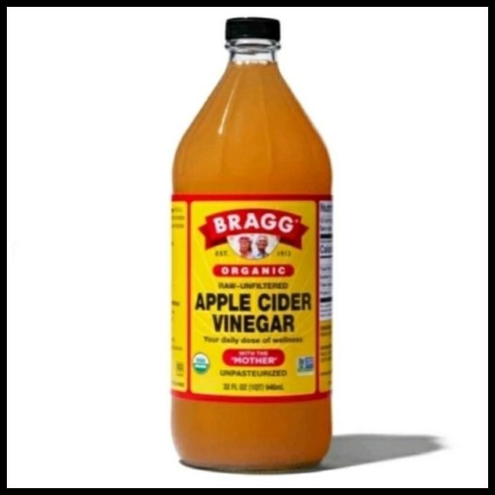 

Bragg Apple Cider Vinegar 946Ml / Cuka Apel Botol Besar Original Best Seller