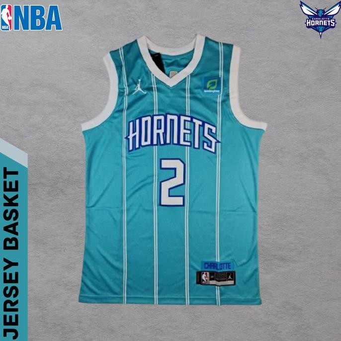 TERBARU - BAJU JERSEY BASKET SWINGMAN NBA CHARLOTTE HORNETS CITY EDITION LAMELO