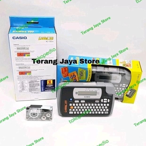 

Casio Label Printer KL-120 Label It KL 120 Printer Label Casio KL120 murah
