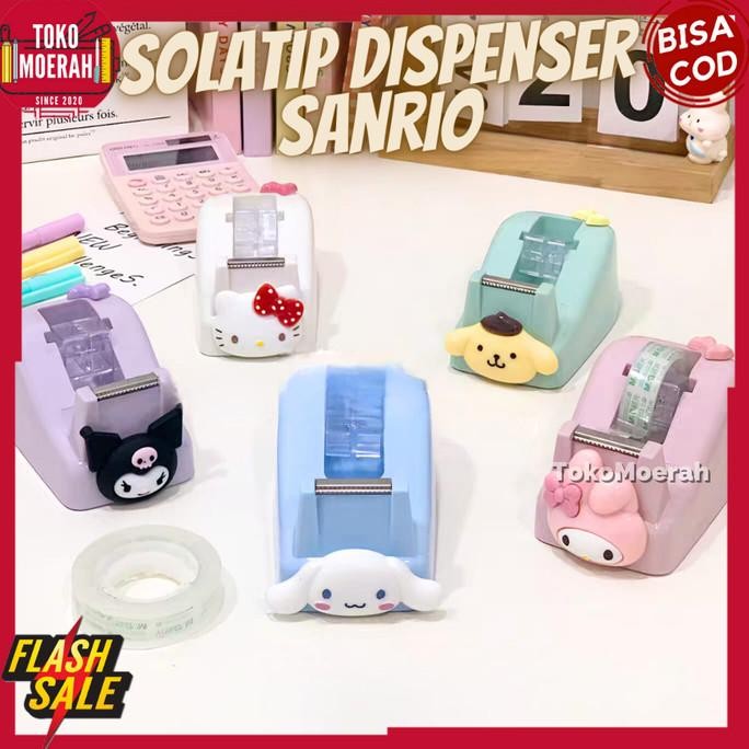 

SOLATIP DISPENSER SANRIO SELOTIP SANRIO LUCU UNIK TEMPAT ISOLASI SANRIO TIMBIL DISPENSER TAPE SANRIO murah
