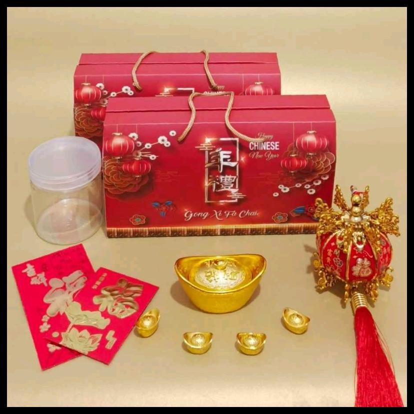 

Ready 5Pc Box Hampers Imlek Ukr 3 Toples Jar/ Gable Box Imlek/ Kotak Imlek I03Ts {Terlaris|Best Seller}