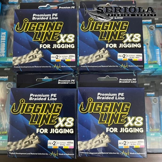 PE PREMIUM JIGGING LINE X8 MULTICOLOR