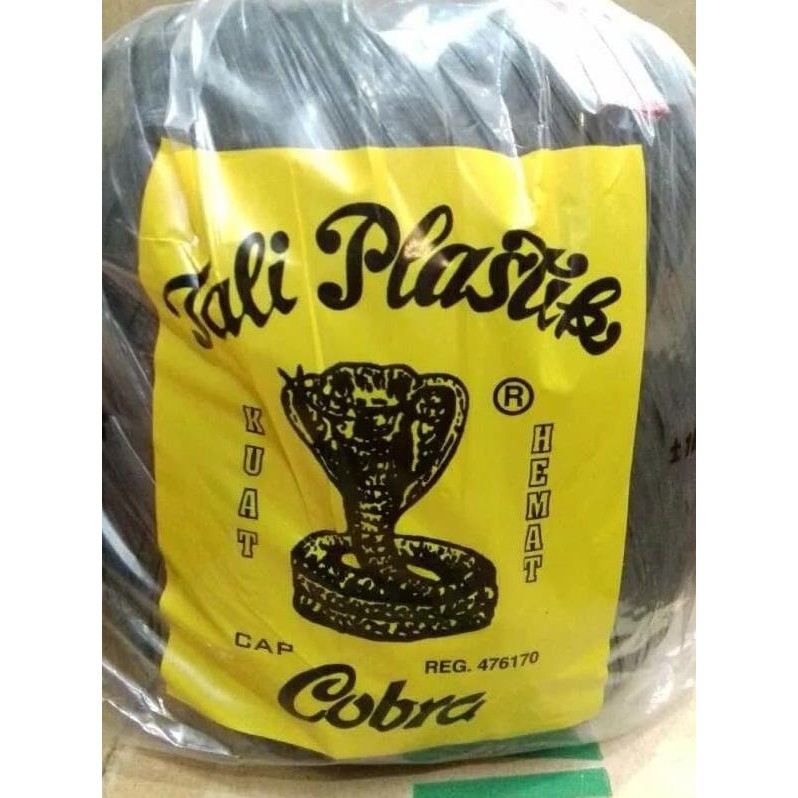 

Tali Rafia (grosir) warna HITAM merk cobra murah