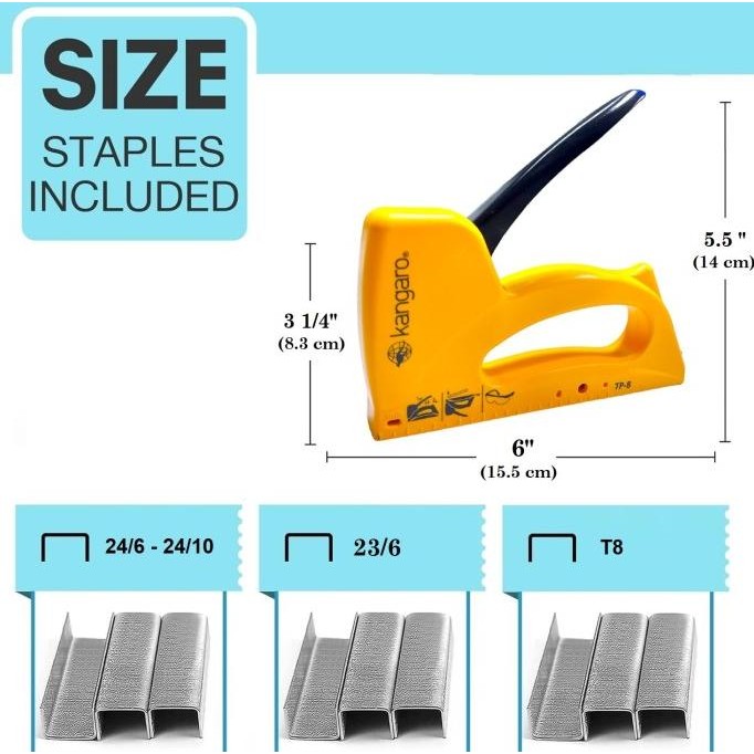 

Stapler Tembak Gun Tacker / Guntacker Kangaro TP 8 murah