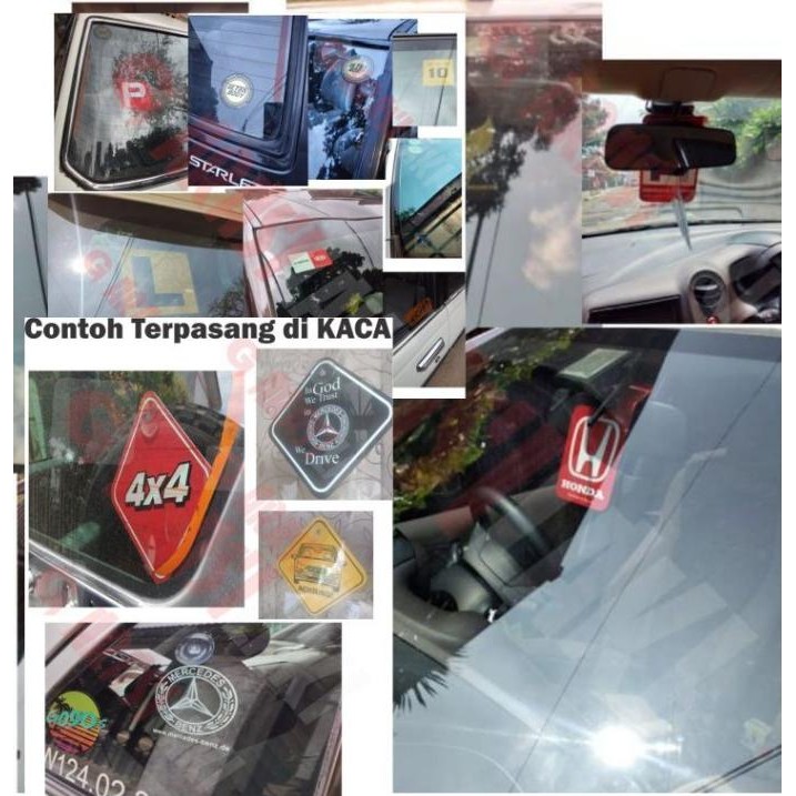 

STICKER WARN 1 SET STICKER ISSI 10 PCS murah