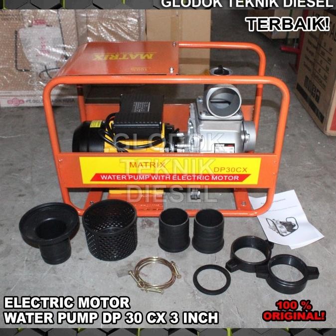 Alkon Waterpump Listrik 3" Pompa Listrik 3 Inch Pompa Air Electrik New Stok