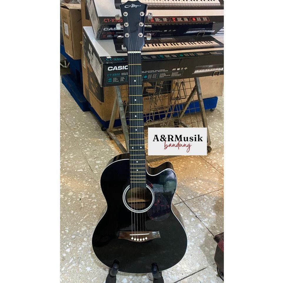 Gitar Akustik Elektrik Allegro Fcs Sunbrush Original Senar Kawat Co
