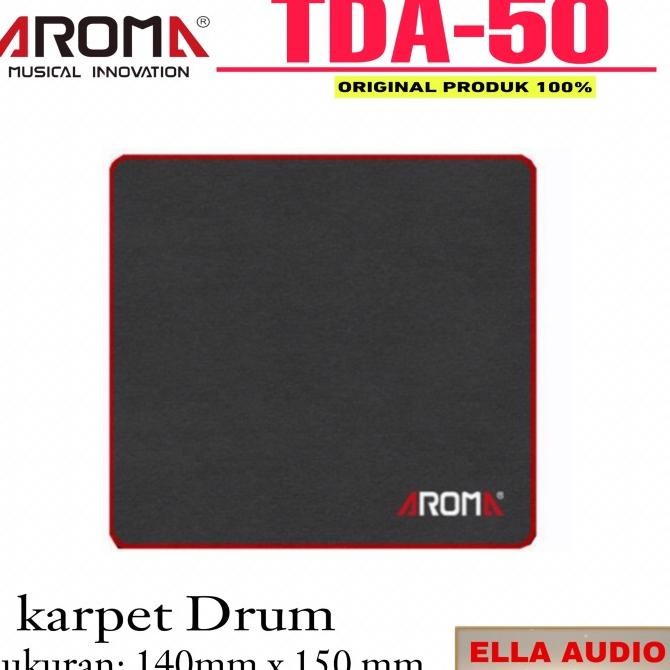 Karpet Drum Aroma Tda50 Aroma Drum Rug Untuk Drum Electric Co