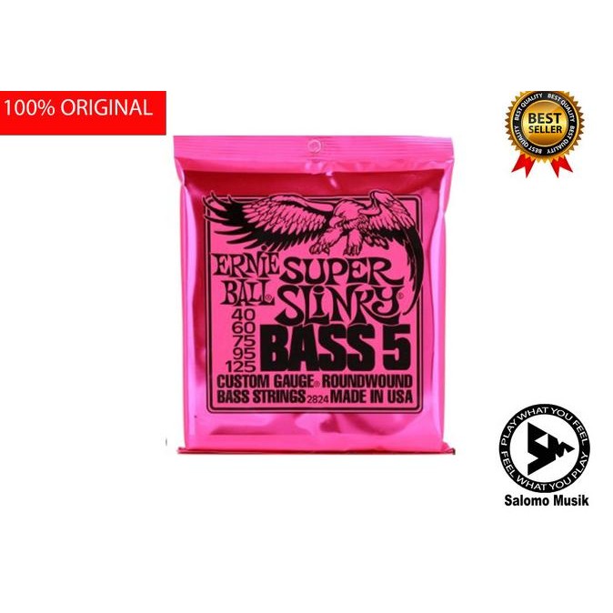 Senar Bass Elektrik 5 String Ernieball 2824 Original Co