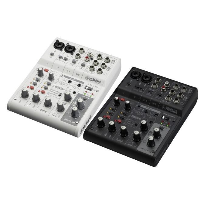 Yamaha Ag06 Mk2 Mk Ii Ag06Mk2 Ag06Mkii 6-Channel Live Streaming Loopback Mixer/Usb Interface Co