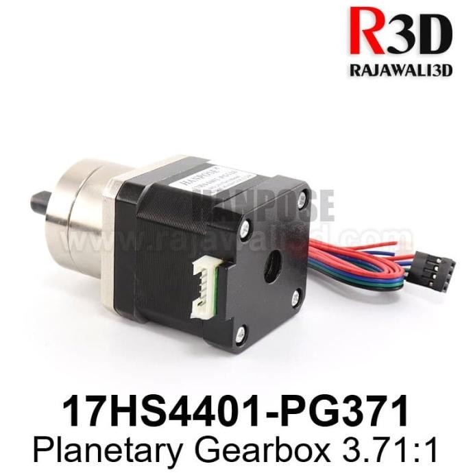 Nema 17 Stepper Motor 17Hs4401+Pg371 1.7A Planetary Gearbox New Stok