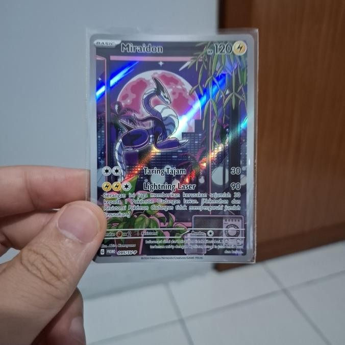 Grosir Miraidon Promo Harta Berkilau Pokemon Tcg Indonesia