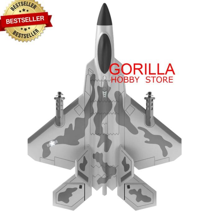 Grosir Pesawat Rc F22 Raptor 4Ch 3D 6D Vertical Flight Rc Plane F22 Bm16