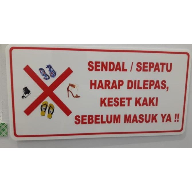 

Sign Label Akrilik,Papan Nama akrilik Custom Sign Board Acrylic