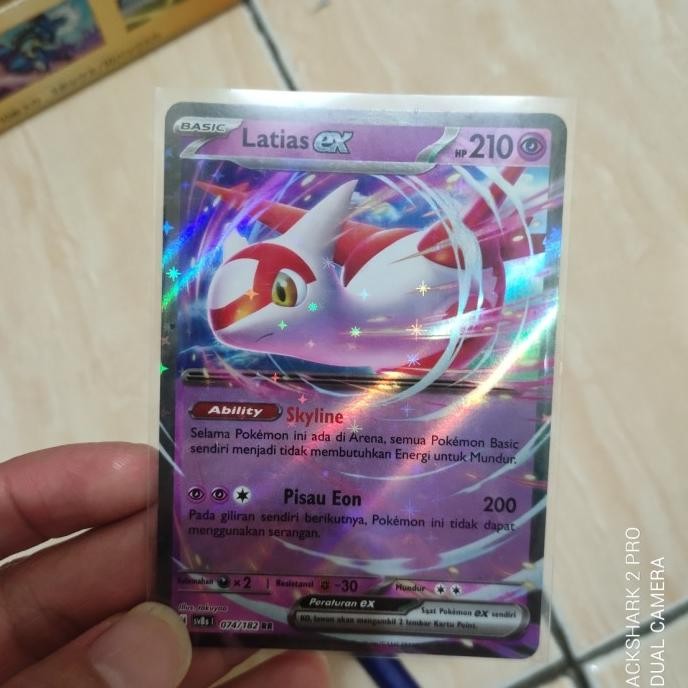 Promo Pokemon Tcg Indonesia - Latias Ex Rr Sv8S