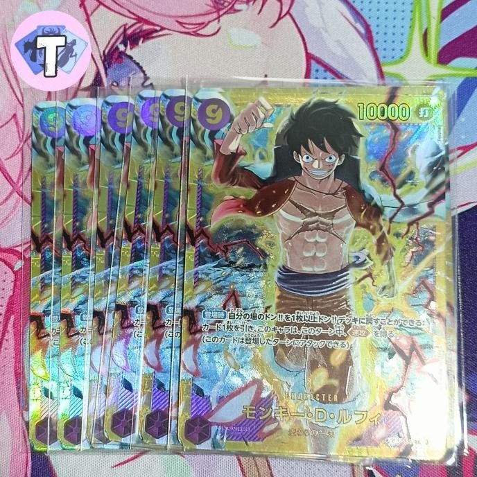 Murah Monkey D. Luffy Sec Op09-119 Optcg One Piece Card Game Japanese