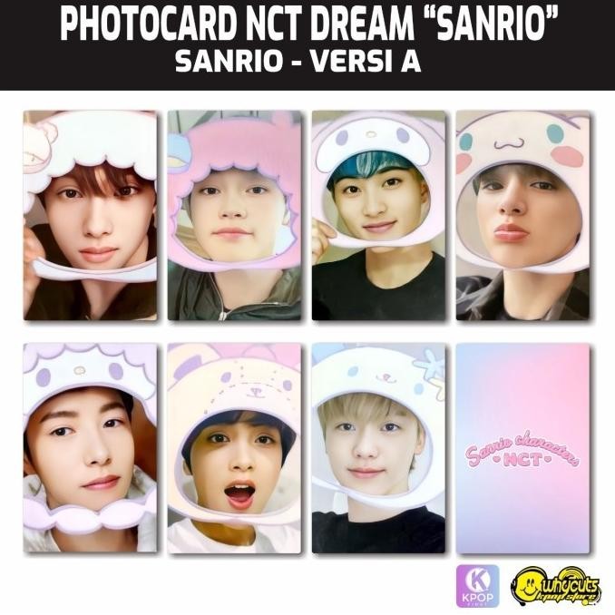 [Good] PHOTOCARD SET PREMIUM UNOFFICIAL NCT DREAM X SANRIO PRINT 2 SISI