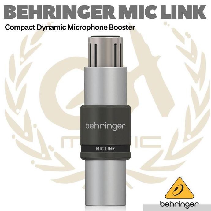Behringer Mic Link Dynamic Microphone Booster And Preamp Co