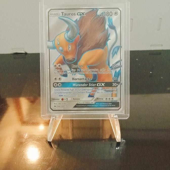 Promo Tauros Gx Tcg Pokemon English Sun And Moon #144