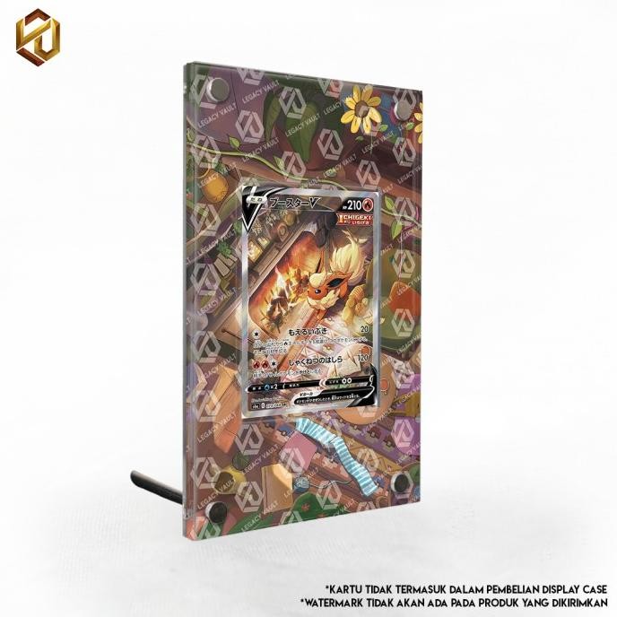Sale Flareon V Sr Alternate Art Eevee Heroes - Pokemon Extended Art Display Case - Legacy Vault