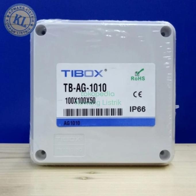 Promo Tibox Junction box PVC T-1010/5 IP66 100x100x50 COD