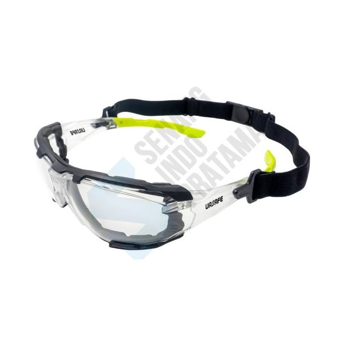 Ursafe Jarvis Pro Safety Sealed Spectacles W/ Strap, Premium Anti-Fog
