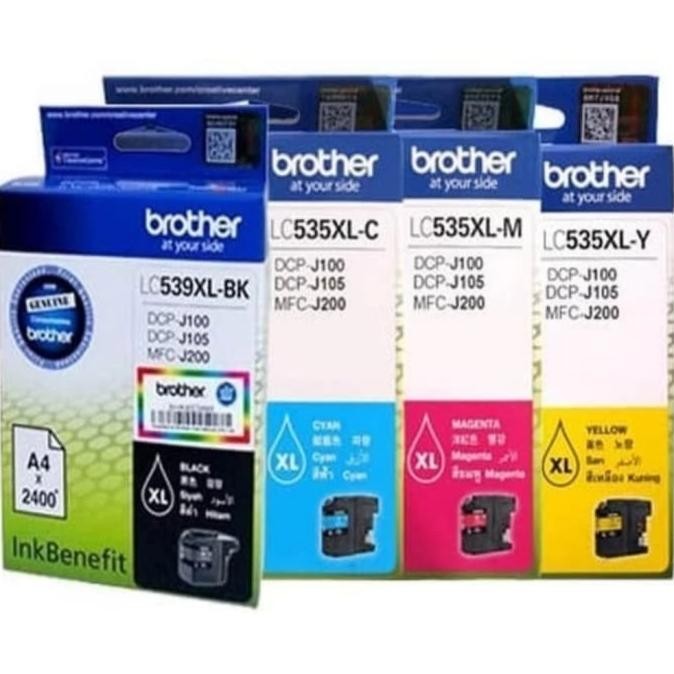 Promo Tinta Brother Lc535Xl Mfc J200 Black And Colour