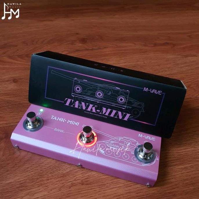 M-Vave Tank Mini Multi Efek Mvave Tank Mini Effect Pedal Co