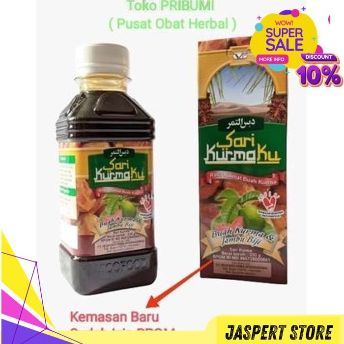 

SARI KURMAKU 330GR - SARI KURMA KU PLUS EKSTRAK JAMBU MERAH - SARI KURMA SAHARA BY JASPERT STORE PRODUK TERBAIK !!!