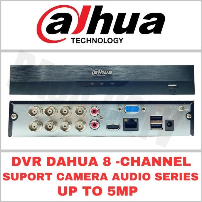 Murah Video Recorder Dvr Dahua 8 Channel 5Mp 2560H Untuk 8 Camera