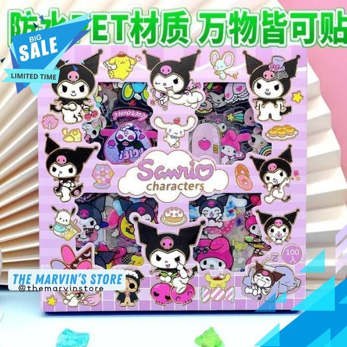 

STICKER LUCU 2D SANRIO KUROMI ISI 100 LEMBAR VIRAL BEST SELLER !
