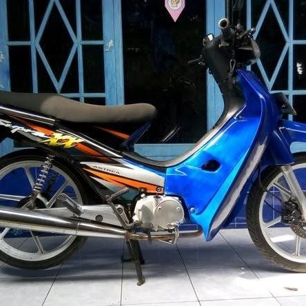 Striping Polet Sticker List Body Supra Xx Asli Ori Original Ahm Kev620 Original Dan Terpercaya