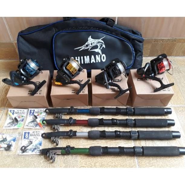 SET PANCING KELUARGA ISI 4 SET PANCING AUDRY + TAS 75 CM