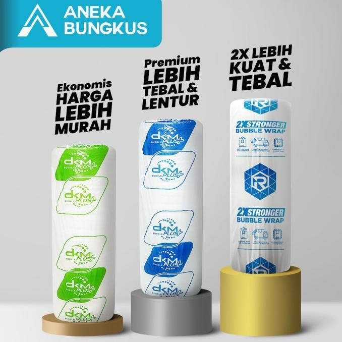 

Plastik Bubble Wrap Premium Rusfet 50m - Bubble Wrap Pack DKM PLUS murah