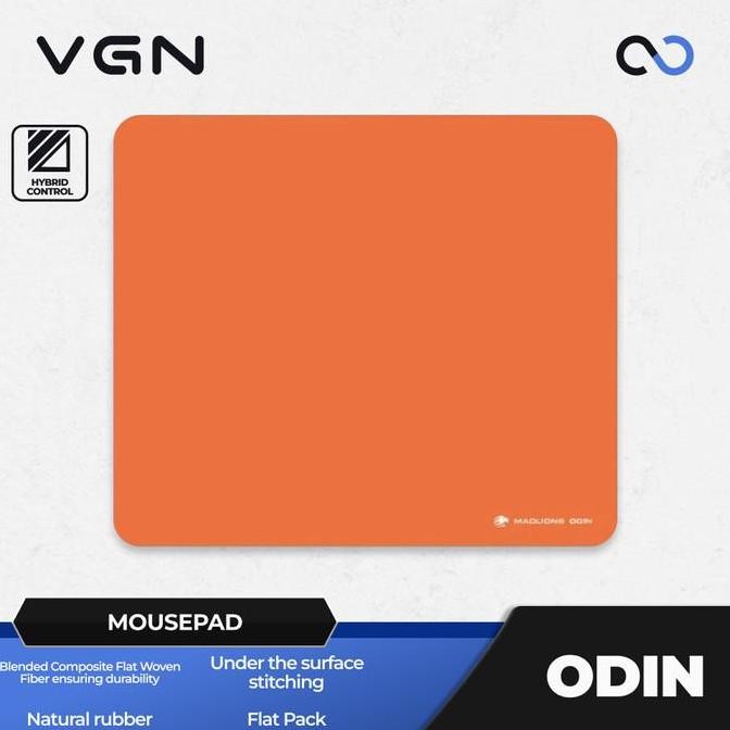 NEW VGN MADLIONS ODIN Rubber Base Gaming Mousepad Zero Surface (Hybrid-Control)