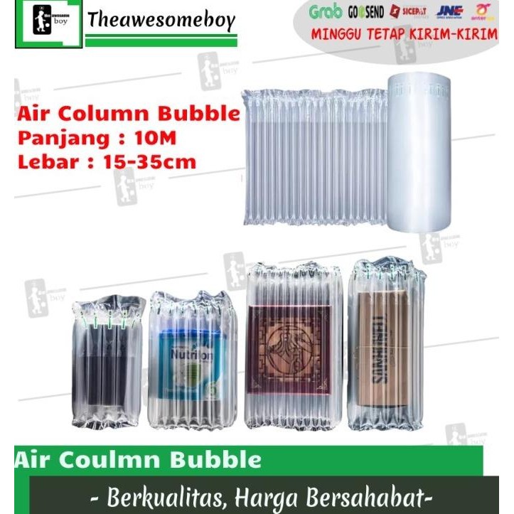 

Air Column Bubble Wrap Plastic Gelembung Plastik Packing Anti Pecah murah