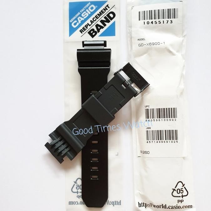 STRAP G-SHOCK GD-X6900-1 GD X6900 Casio Original murah