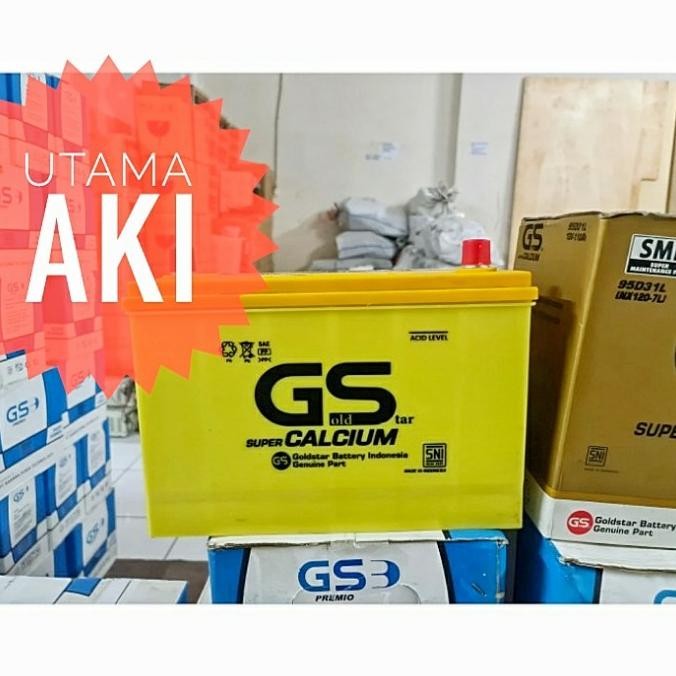 AKI KERING MOBIL GS NX 120-7L / NX120-7L / 95D31L Santa Fe Carnival