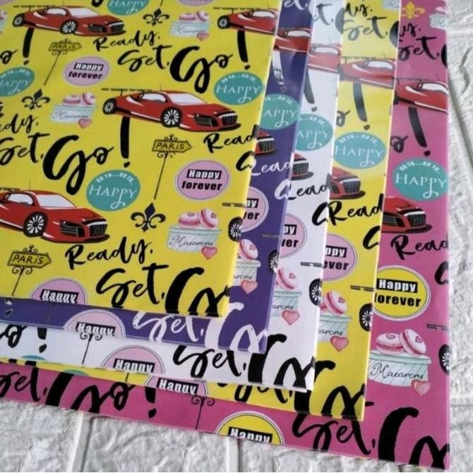 

Kertas Kado Sinar Dunia Fancy isi 50 lembar 5 Motif murah meriah - Sidu - Hadiah murah