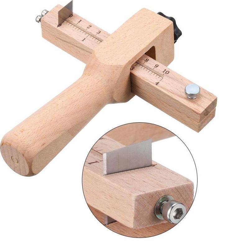 

Adjustable Leather Strap Cutter Cutting Strip Strap Cutter Leather Hand Tools Pralatan Potong Kulit murah
