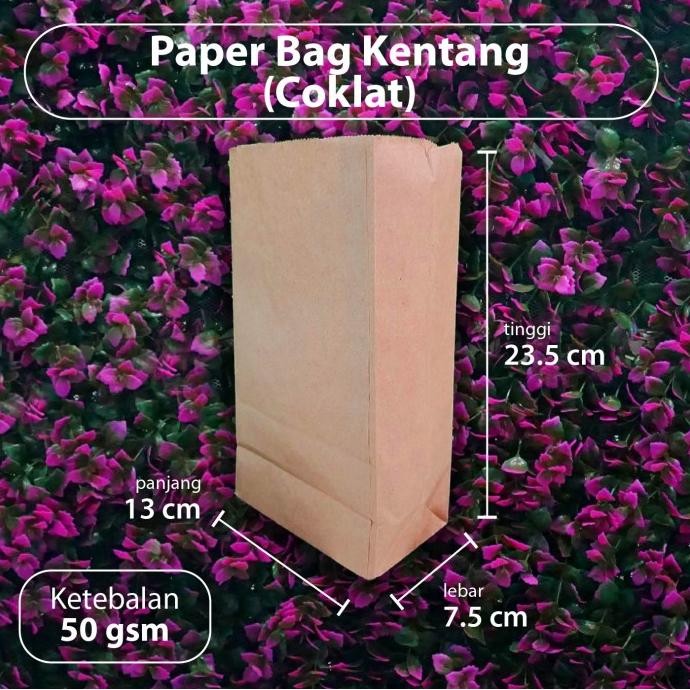 

(Depok) Paper Bag Kentang / Donat / Roti - Sachel Bag murah