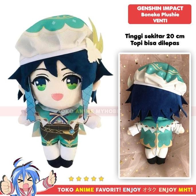 BONEKA GENSHIN IMPACT VENTI PLUSHIE 2104T