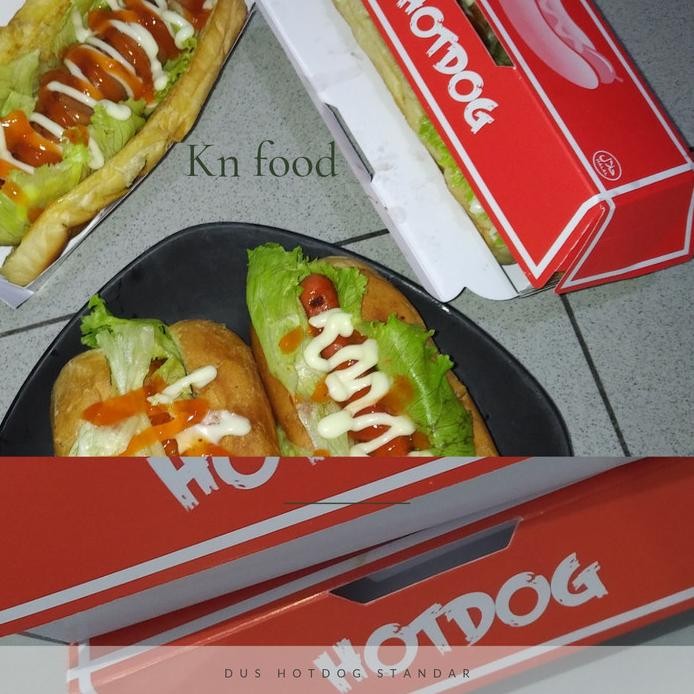 

Box Hotdog Besar 50 pcs murah